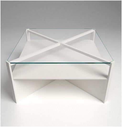 mesas de centro blancas de diseño para tu hogar